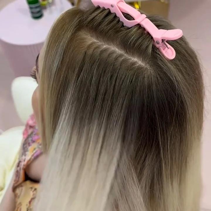 Extensão de mega hair