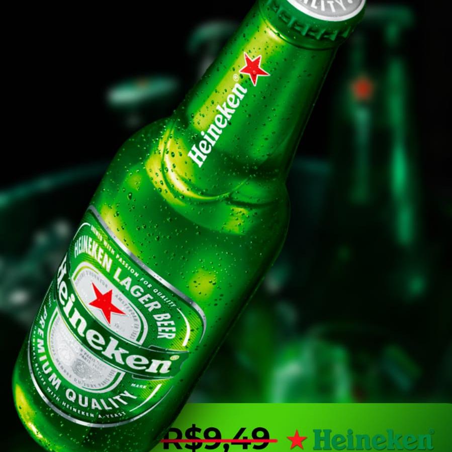 Cervejinha Heineken