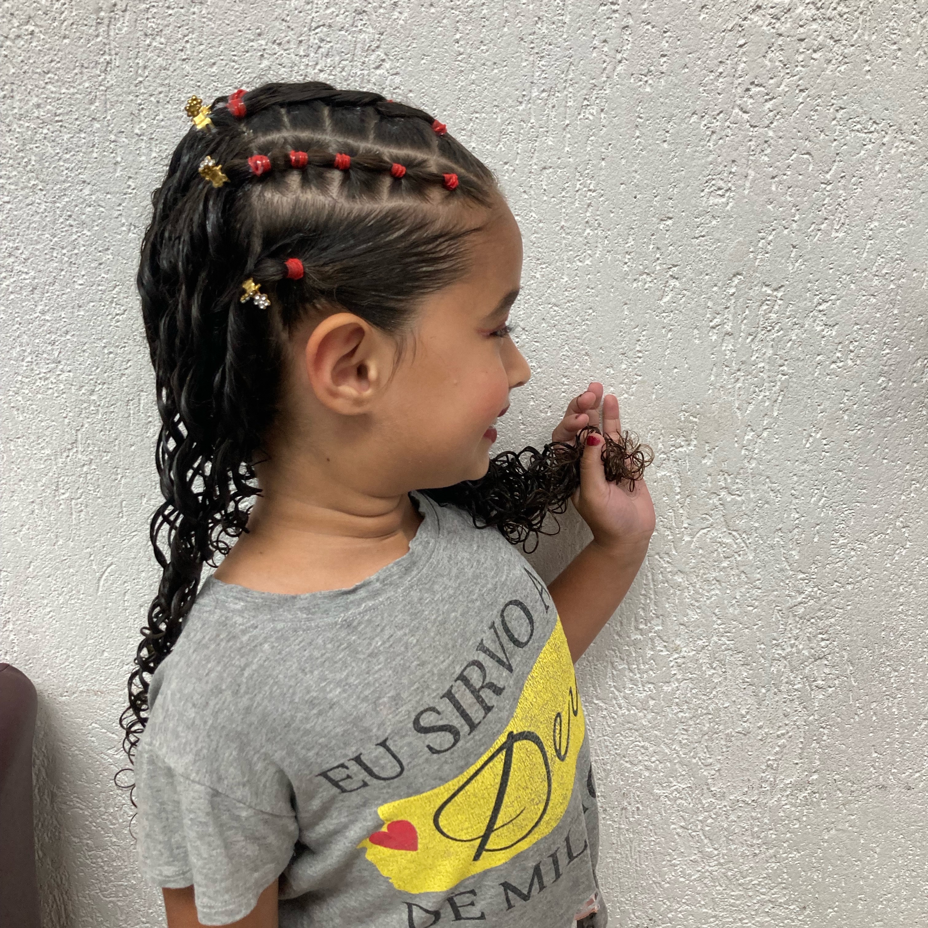 Penteado infantil