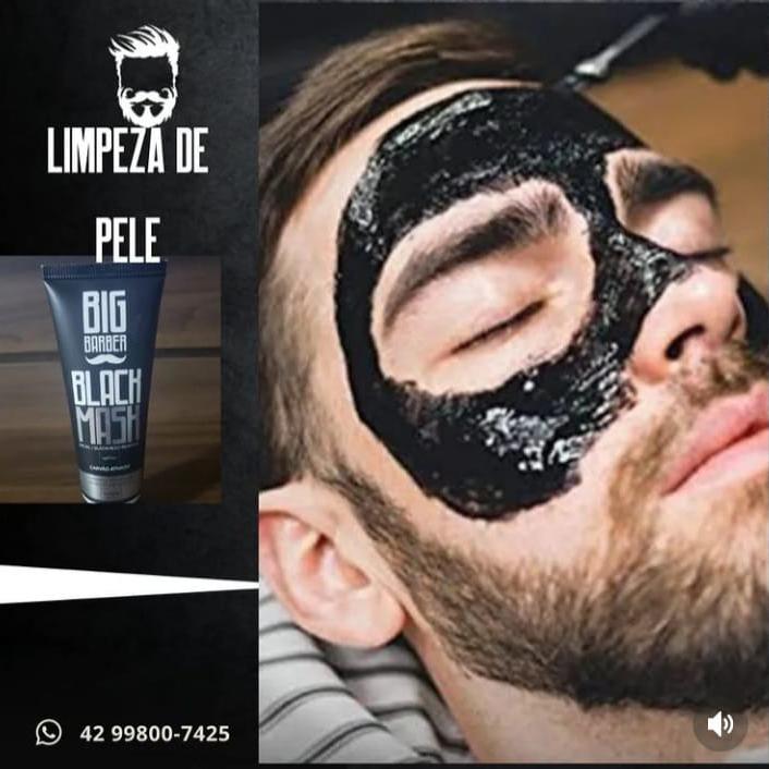 Limpeza de pele Máscara Negra