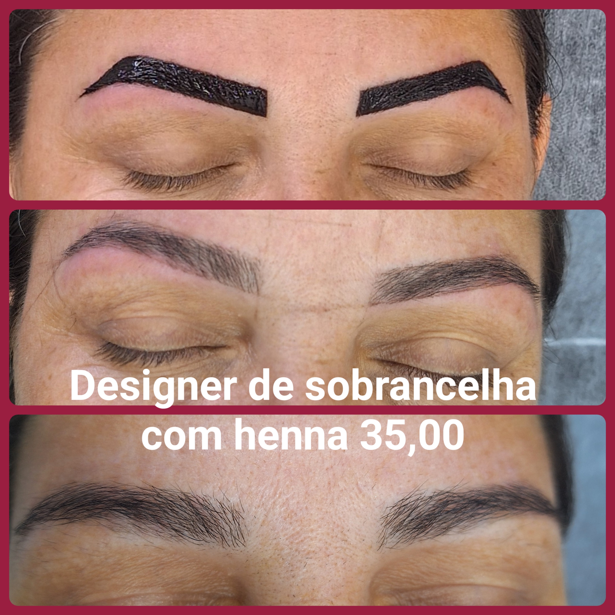 DESIGN SOBRANCELHA HENNA