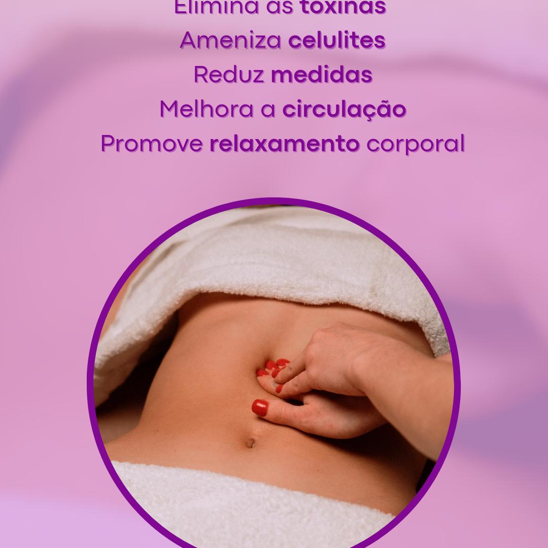 Drenagem linfática manual abdominal