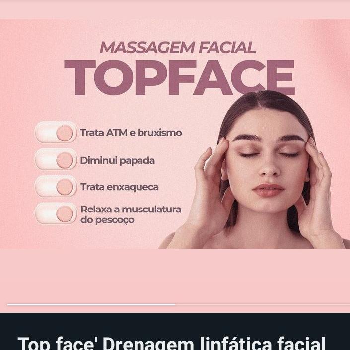 Drenagem linfática facial