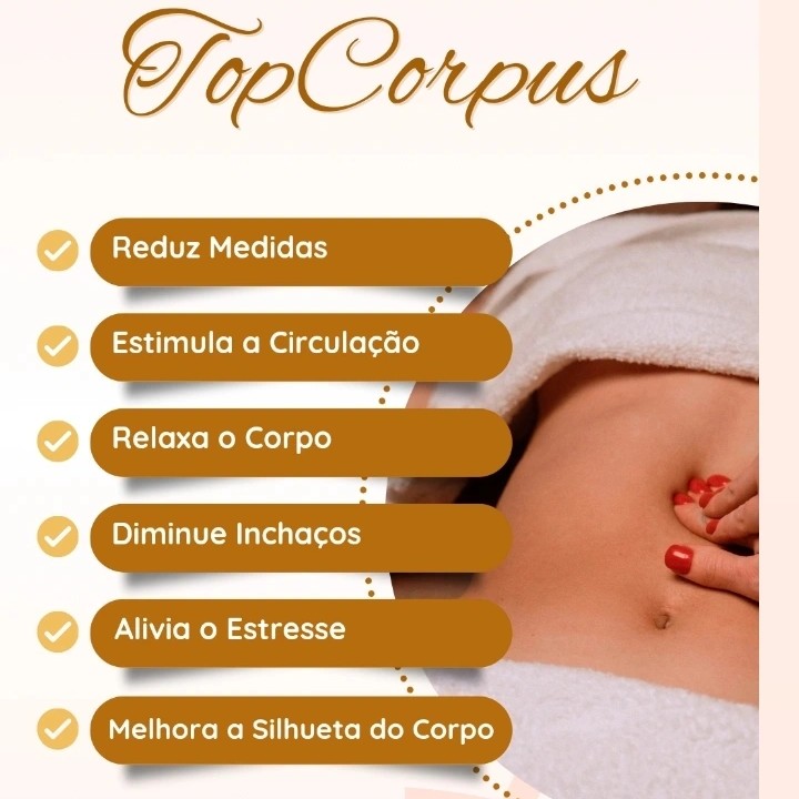 TopCorpus ( reduz medida e relaxa ao mesmo tempo)