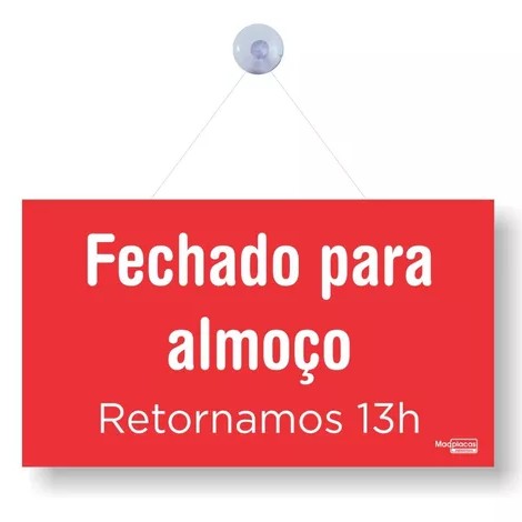 Horario almoço