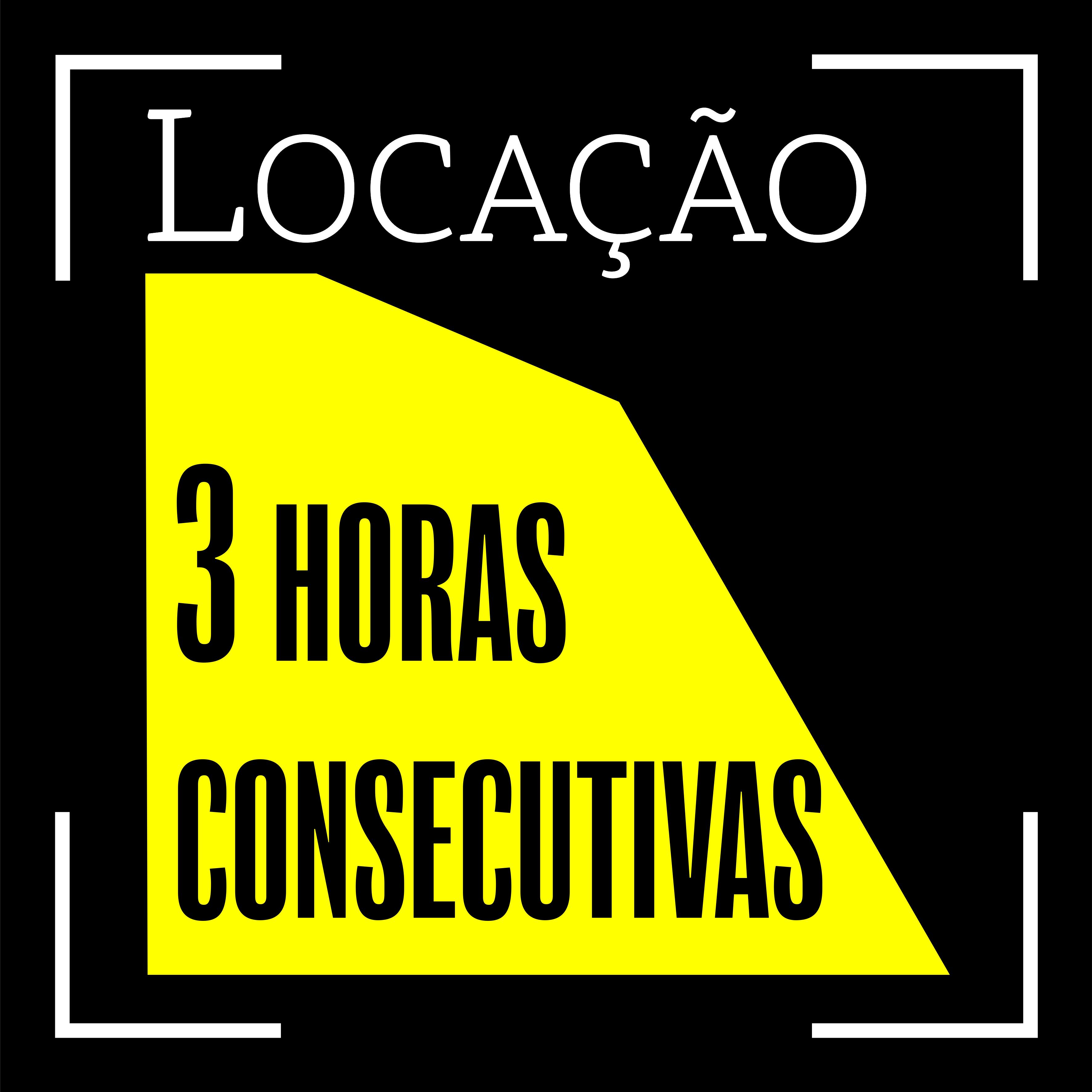 Locação de Estúdio - Três horas