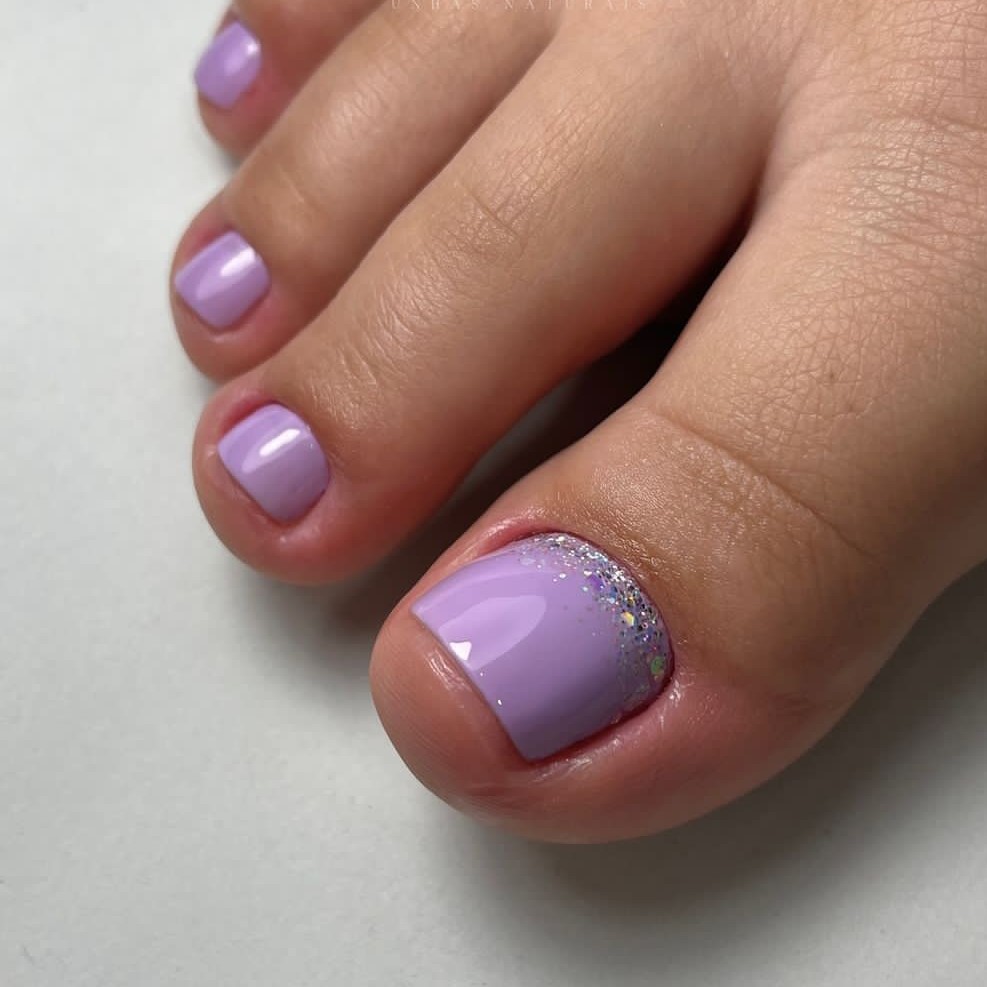 Pedicure com reconstrução de leito