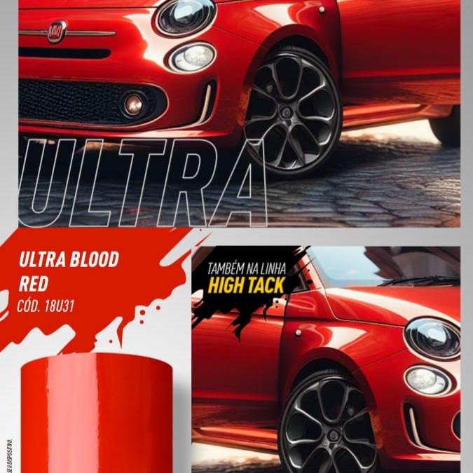 Ultra blood red - Alltak - 1,38 metro linear