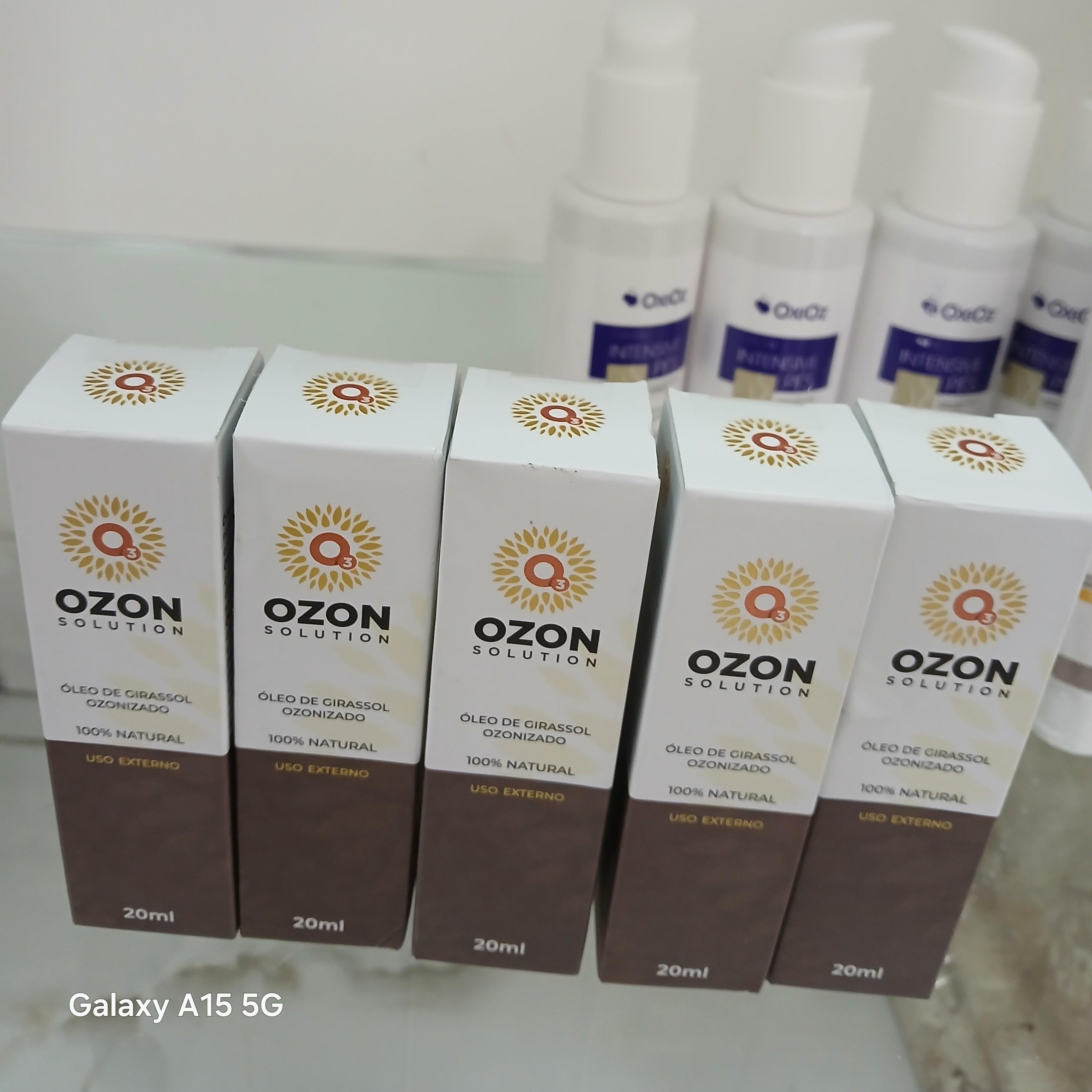 OZON solution óleo de girasol ozonizado