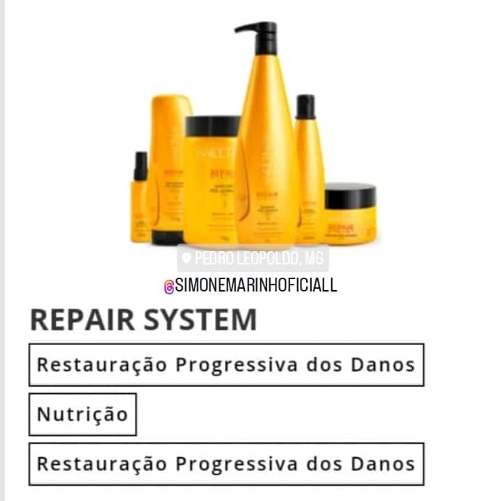 1.cabelo ressecados, embolados e pos químicas .nutrição intensiva .REPAIR SYSTEM Anethum. + resultado com nanotecnologia .Escova e prancha ou CORTE de: 79,90 em 3x ou 50,00 cada. dinheiro|pix