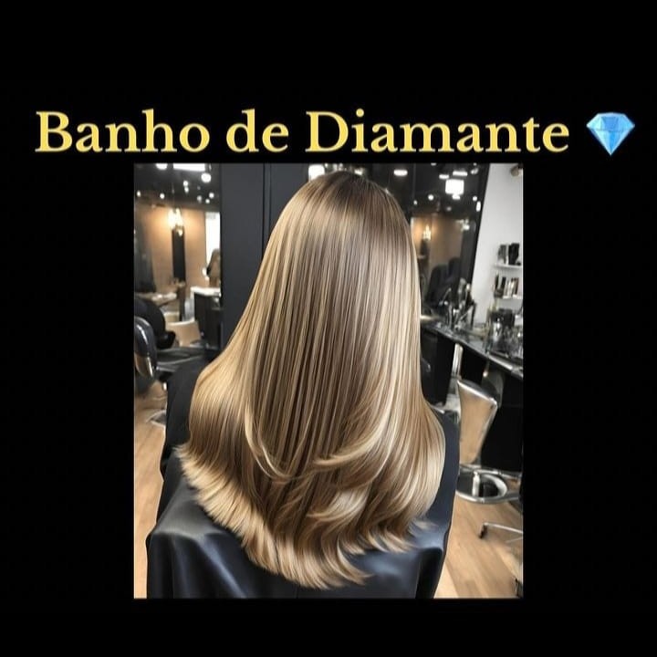 Banho de Diamante - ESCOVA COCONUD - FORM HAIR\   AMOPLA  \ KERATIN INJETT  \ESCOVA DE REPOSIÇÃO DE QUERATINA TRIVIT \ BANHO CRISTALIZADO VERSATILLE  ESCOVA DIAMANTE  KEAUTY\ BANHO DE VERNIZ\PEROLA