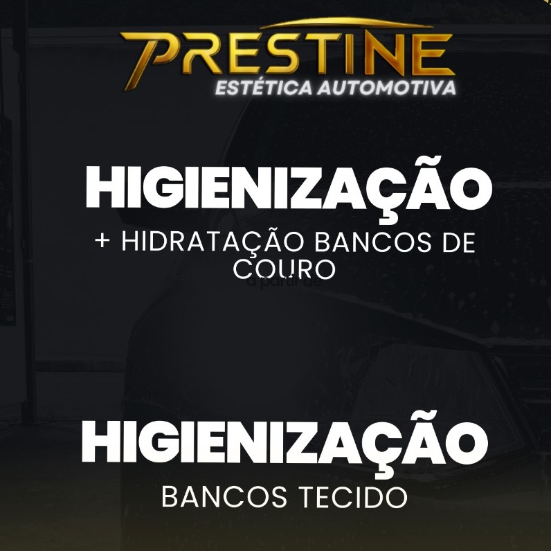 Higienização de Bancos