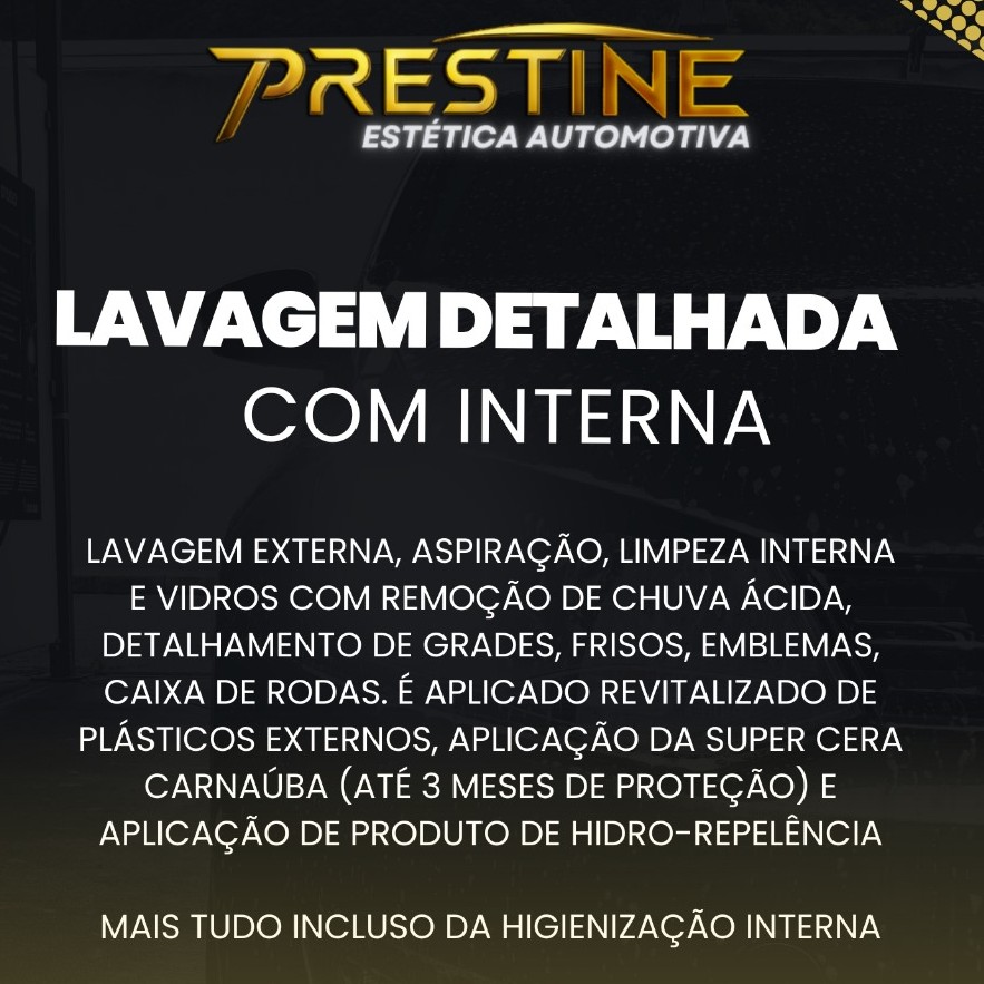 Lavagem Detalhada com Interna