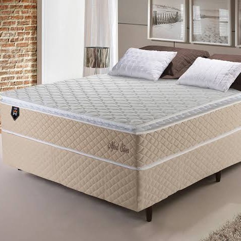 Combo colchão casal + cama box