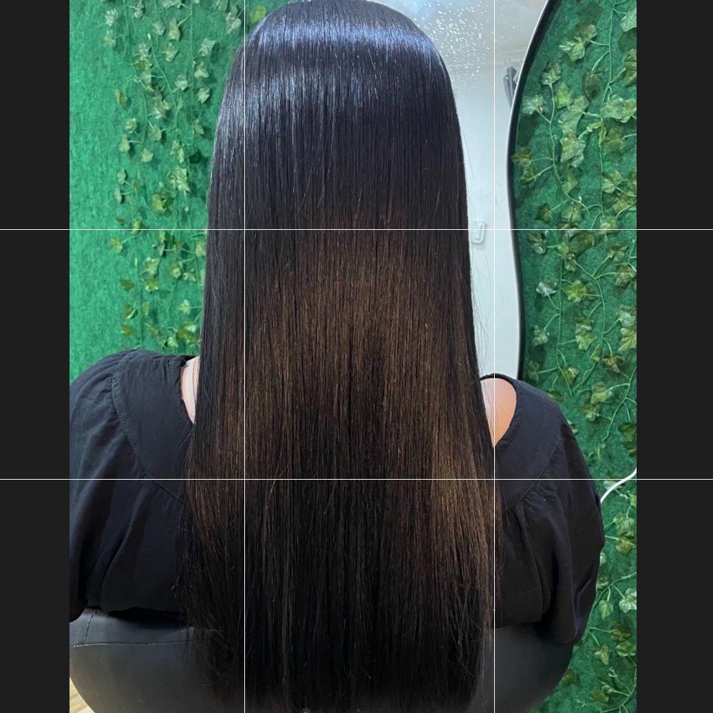 Retoque de Raiz cabelo médio