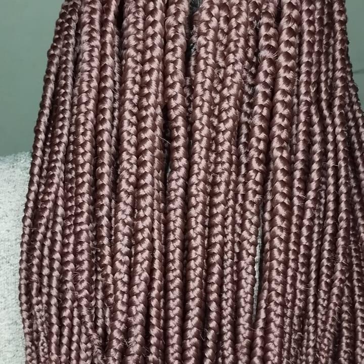 Box braids tamanho padrão