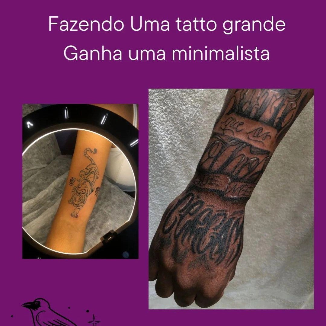 Promoção Tatto Grande acima de 350,00