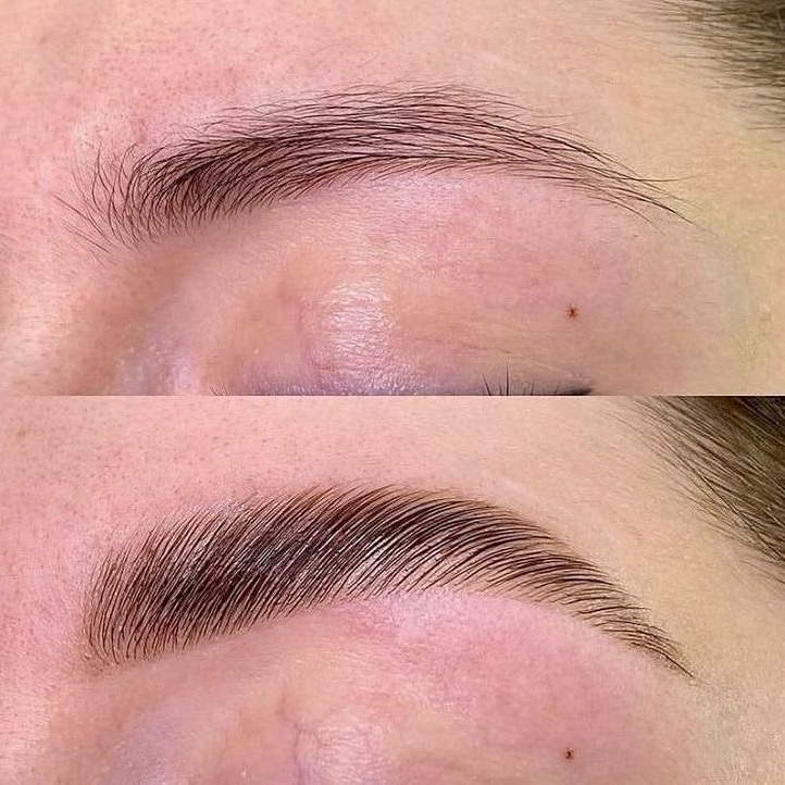 Brow lamination