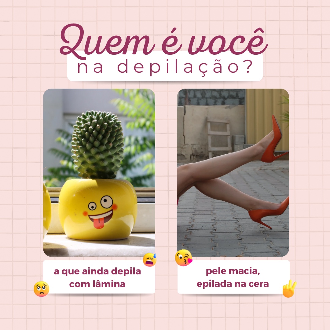 depilação meia perna