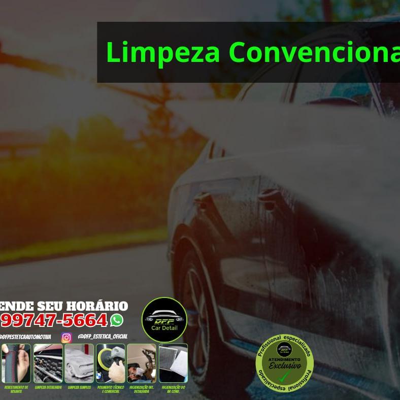 LIMPEZA CONVENCIONAL  - VEICULOS MÉDIOS - PICKUP/SEDAN
