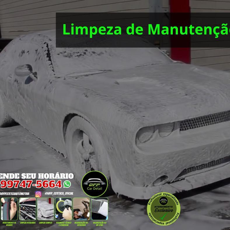 LIMPEZA DE MANUTENÇÃO - (ESPORTIVO/CAMINHONETE/7 LUGARES)