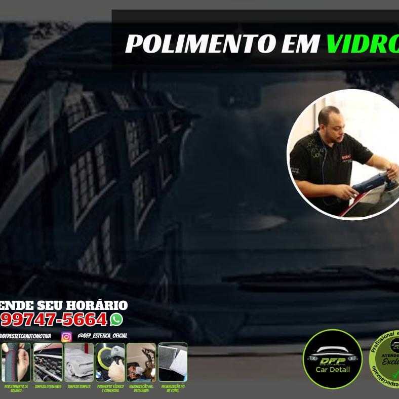 POLIMENTO EM VIDROS  - LATERAIS - (ESPORTIVO/CAMINHONETES/7 LUGARES)