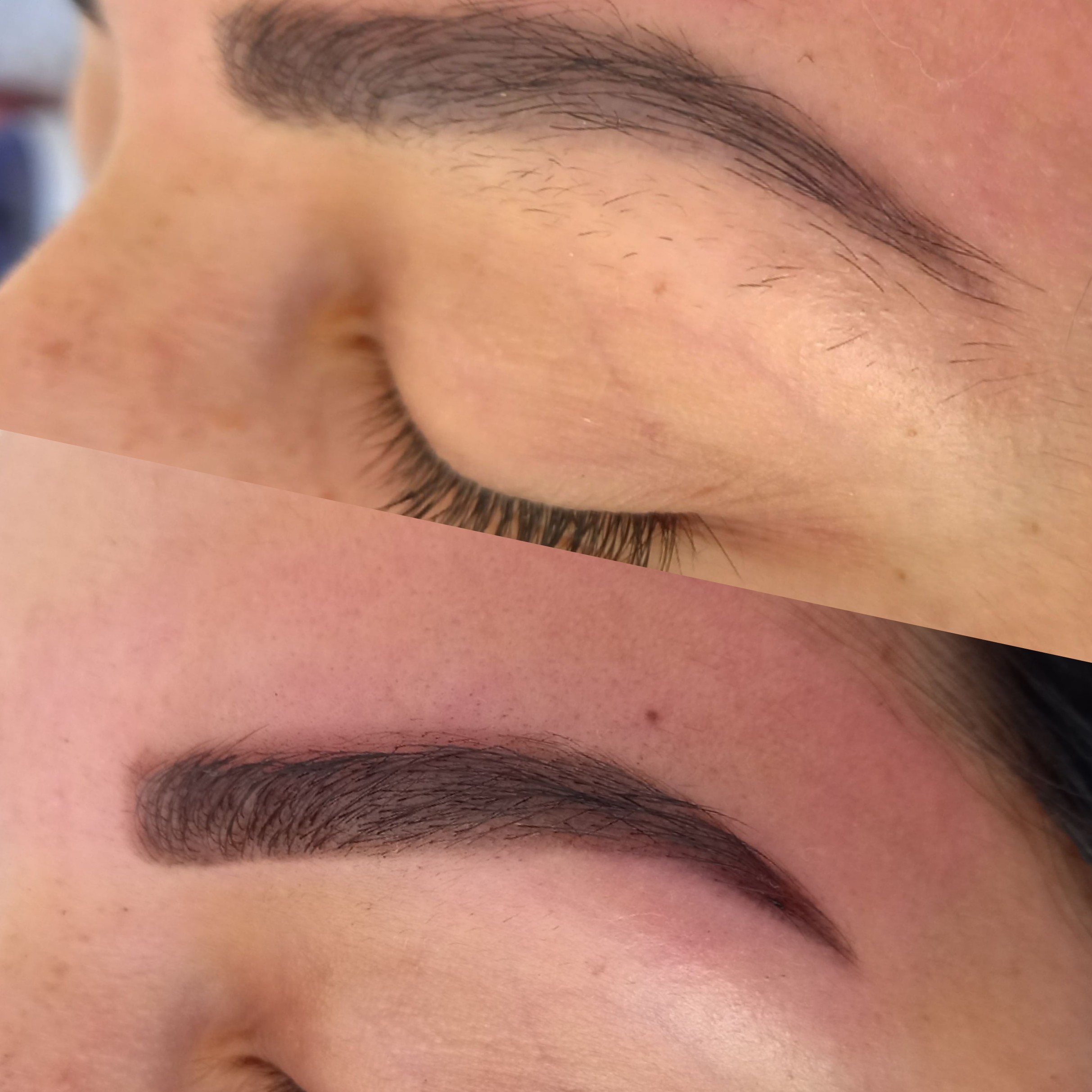 Design de sobrancelhas com henna