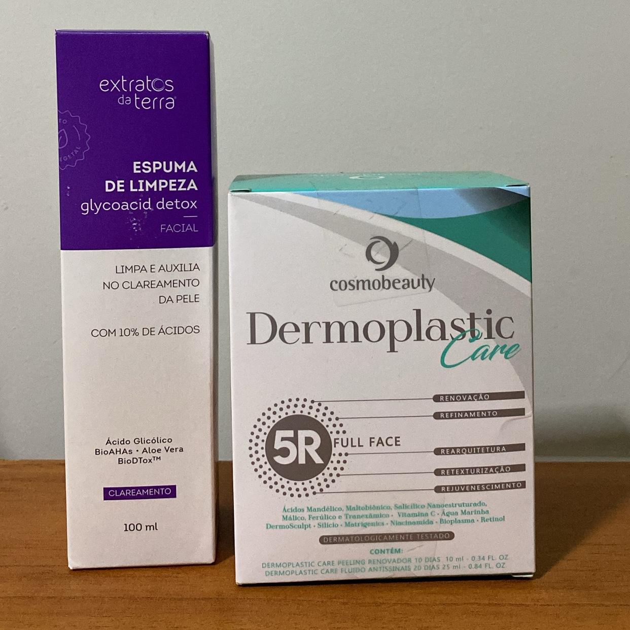 Kit refinamento e detox facial