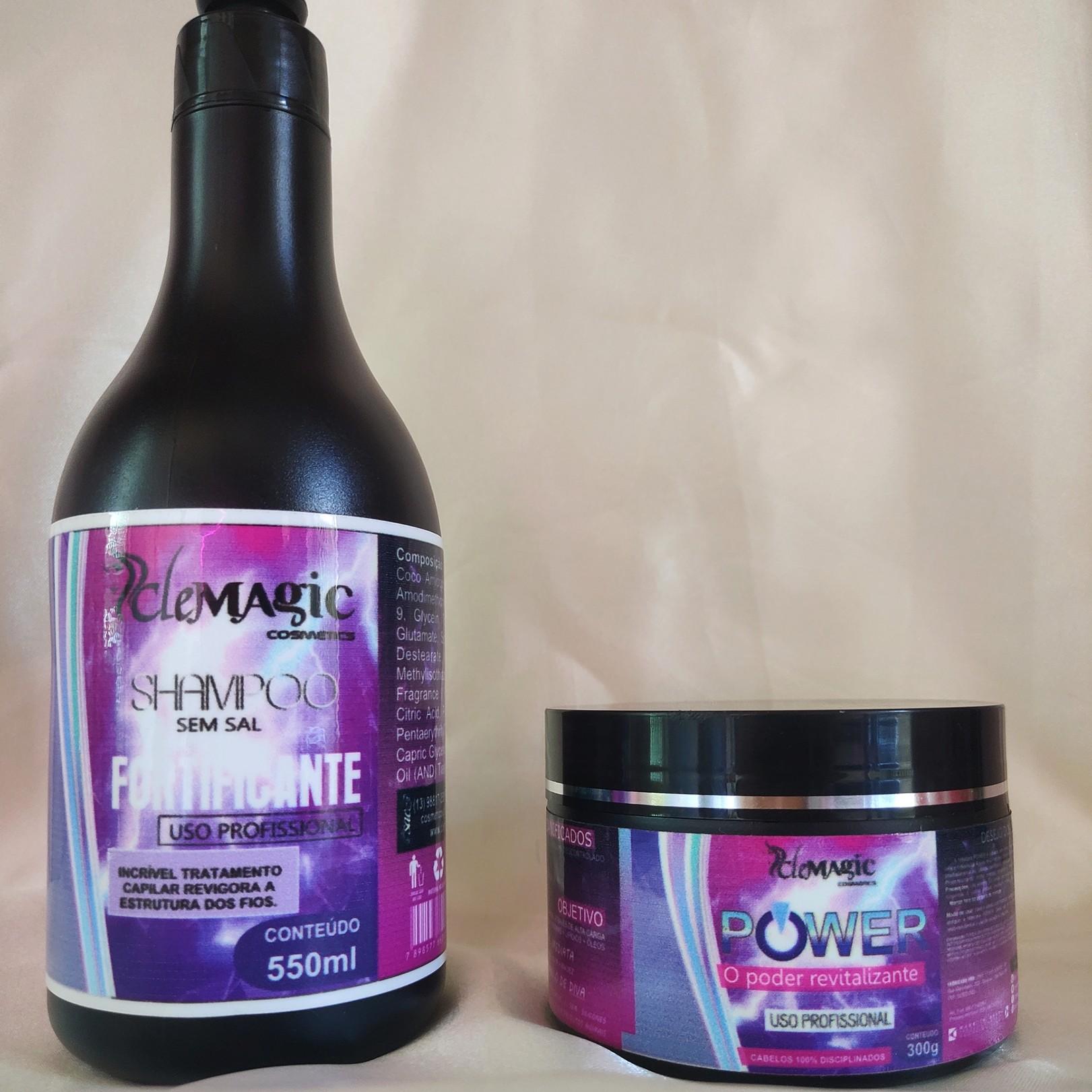 Kit de Tratamento Power - Shampoo e Máscara