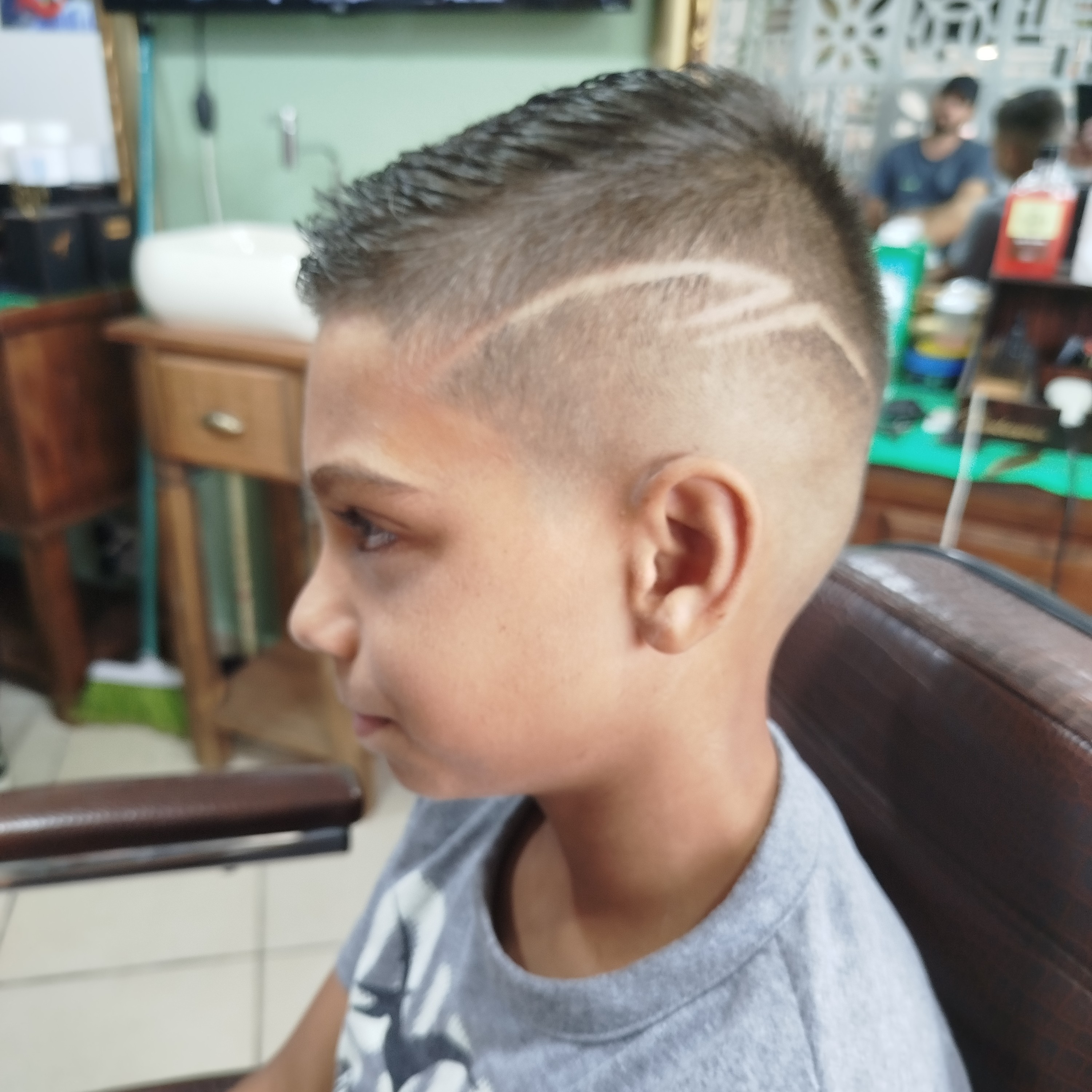 corte de cabelo infantil