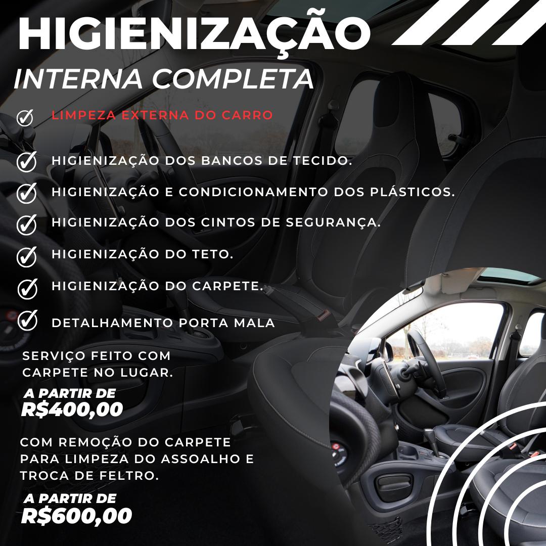 Higienização interna apartir
