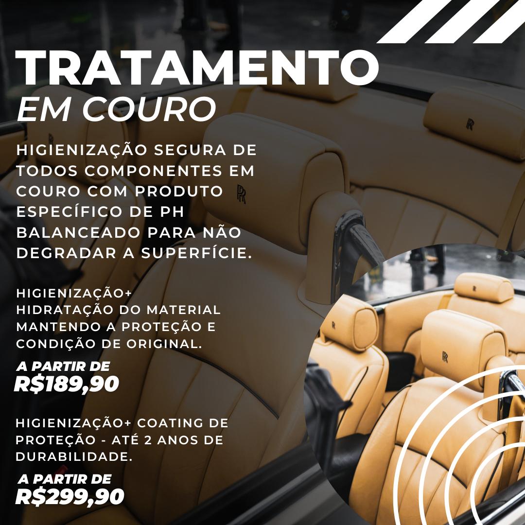 tratamento em banco de couro apartir