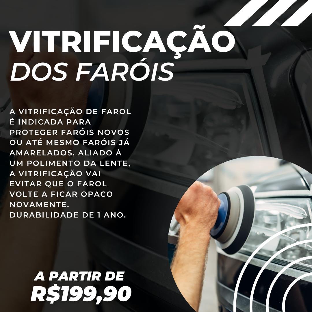 vitrificação dos faróis apartir