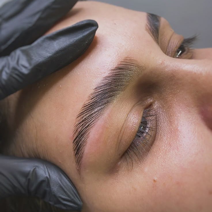 Brow lamination