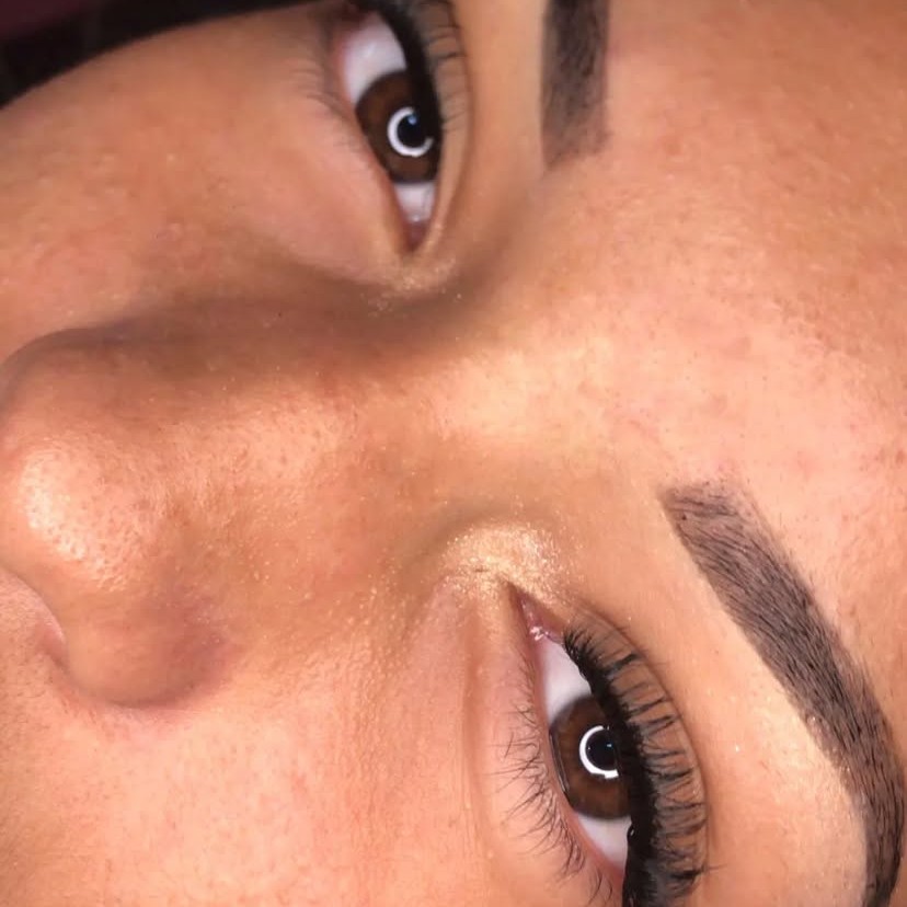 Cílios look francês