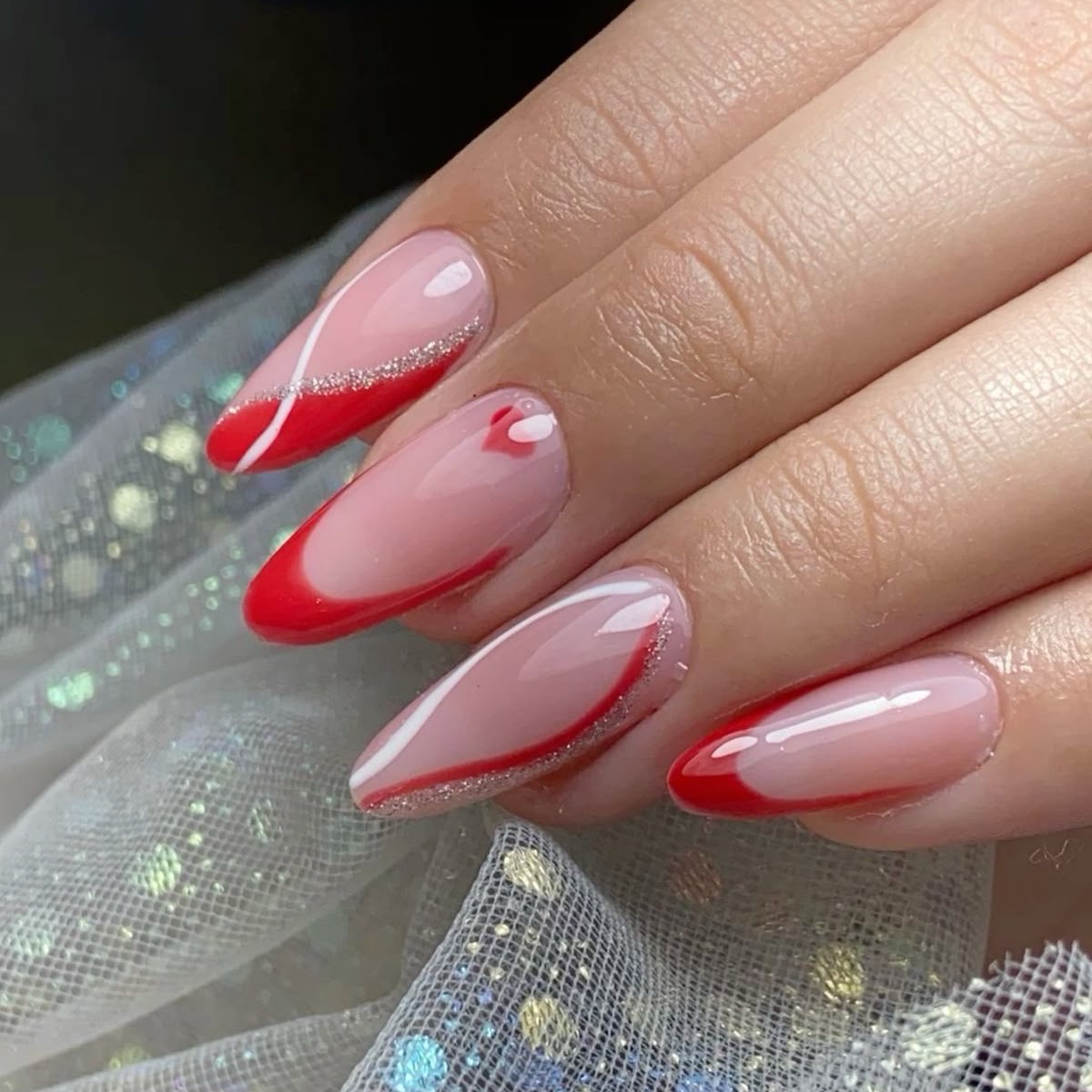 ALONGAMENTO Soft Gel decorada