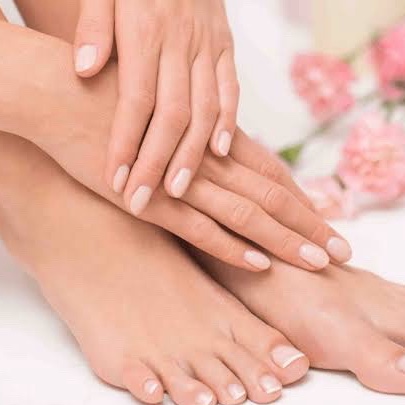 BLINDAGEM Esmaltação em gel nos Pés