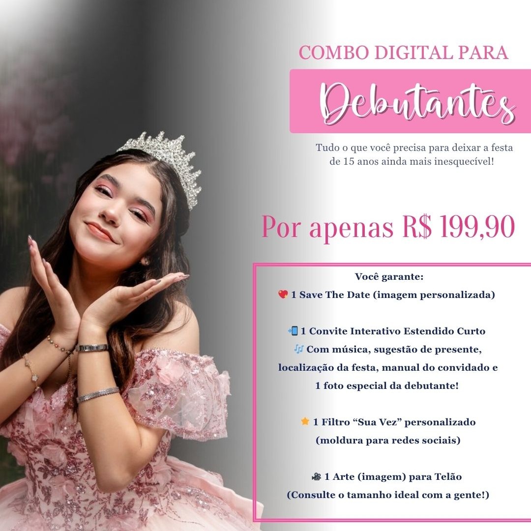 Promoção Combo Debutante