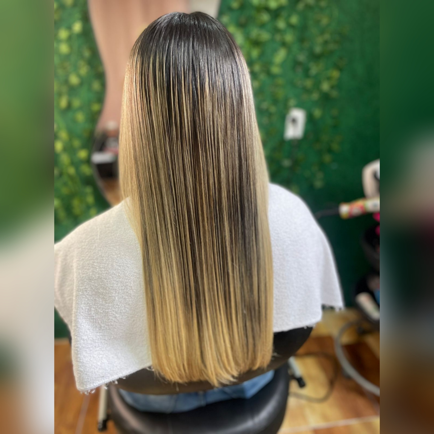Escova cabelo longo