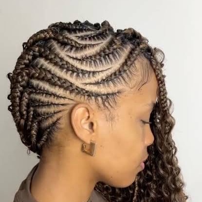 moicano braids mão de obra