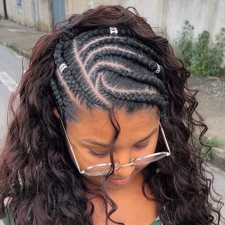 Fulani com entrelace sem material