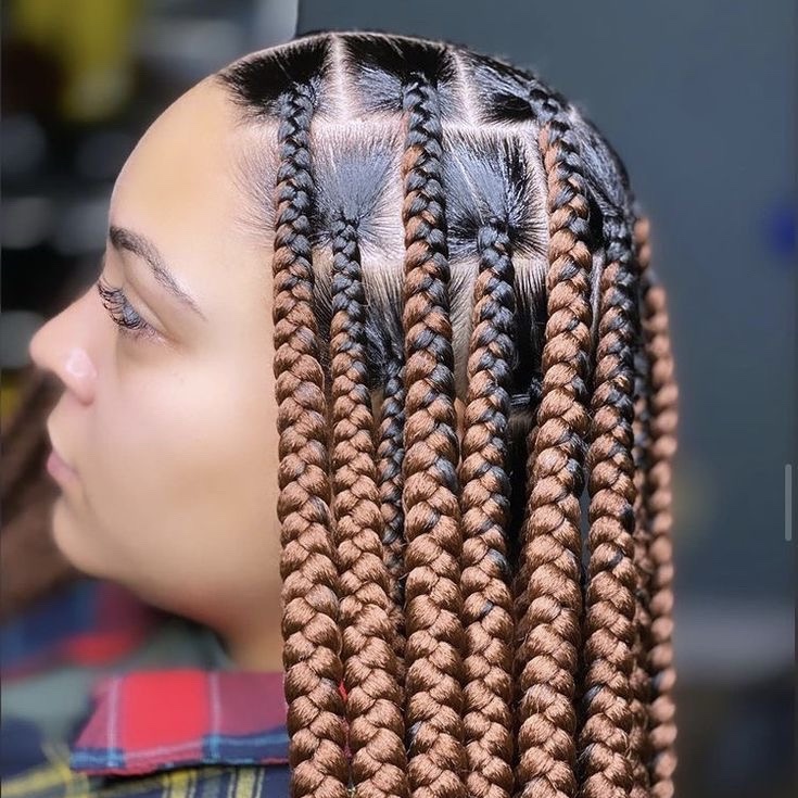 Box braids g com material