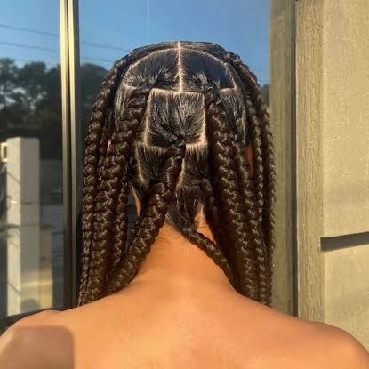 Box braids gg com material