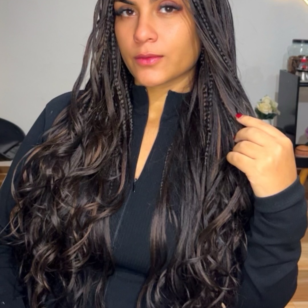 slim braids m com material