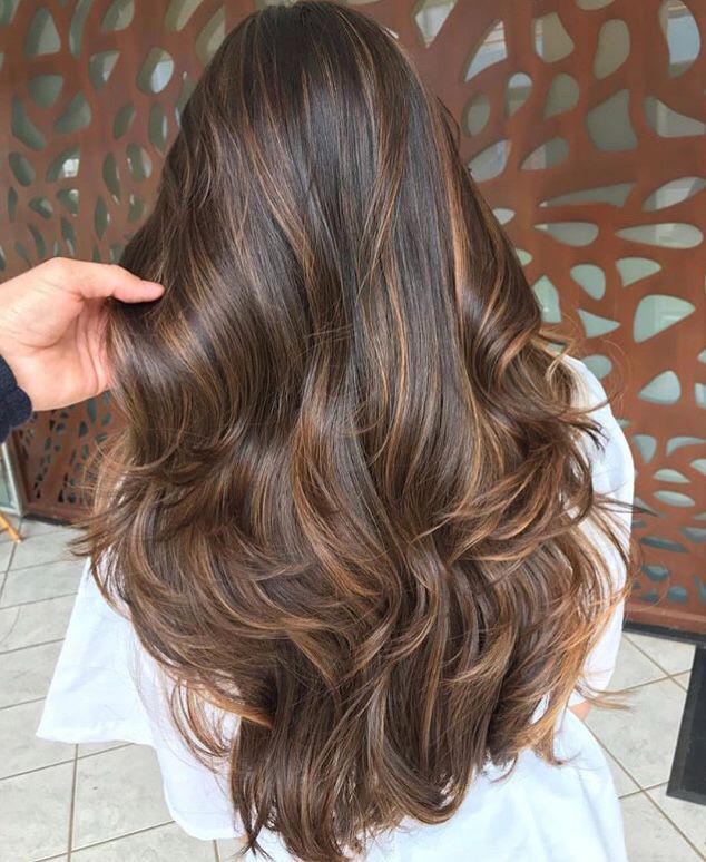 Retoque de mechas cabelo longo