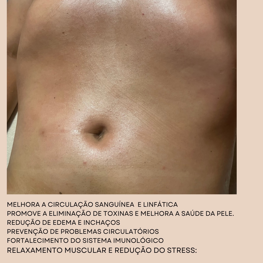 drenagem linfática abdominal