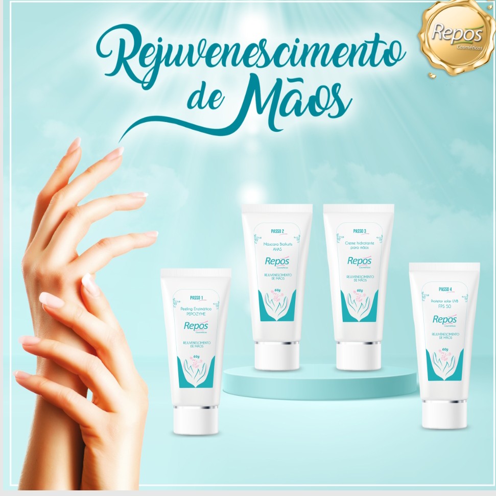 SPA rejuvenescimento de mãos