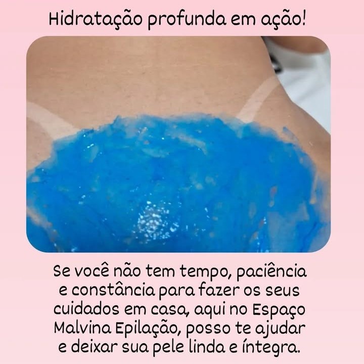 esfoliação e hidratação em áreas ( virilha)