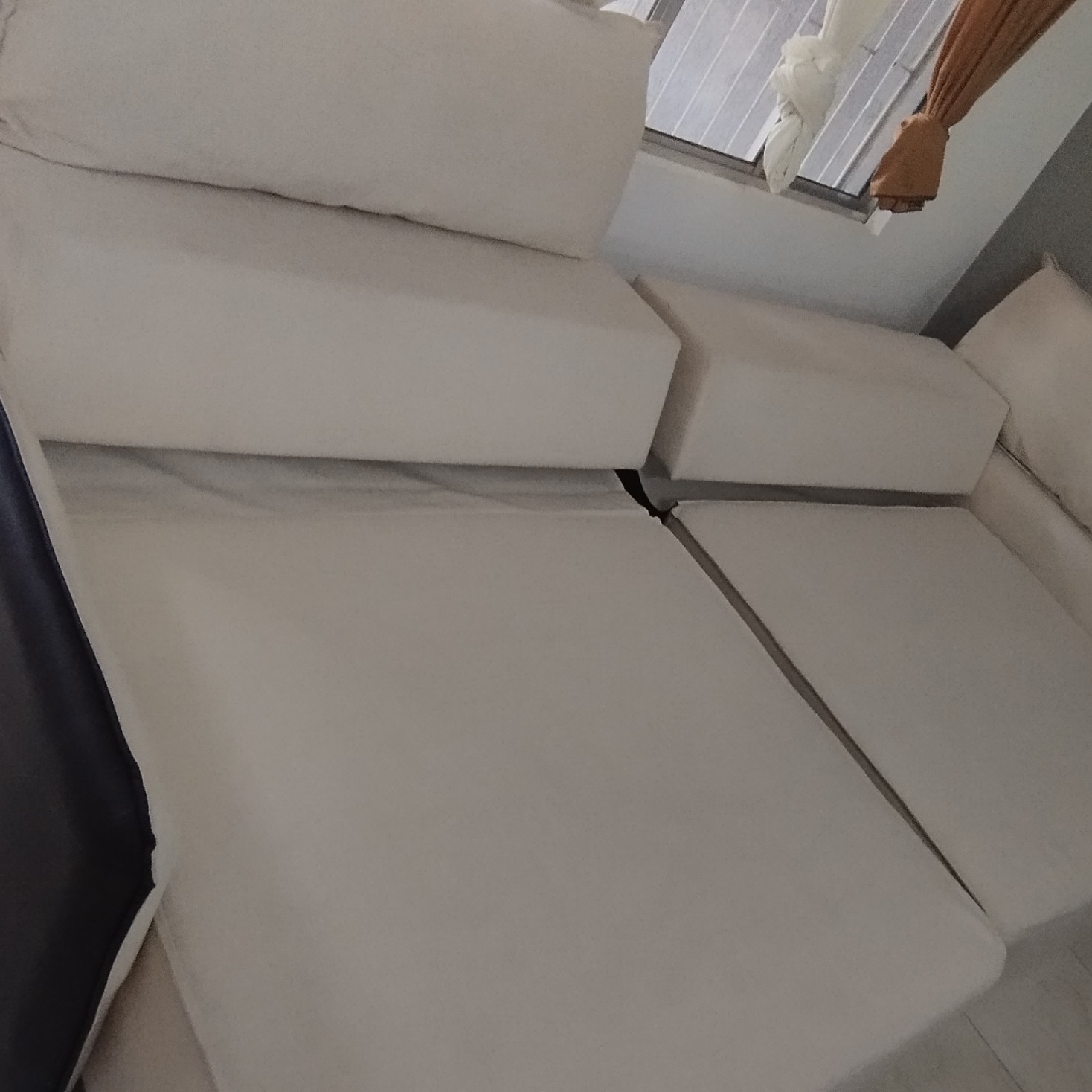 Impermeabilização sofá retrátil medida 2.40 a 2.90