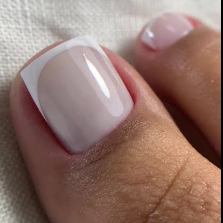 BLINDAGEM+ esmaltação em gel pé